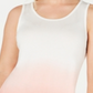 Ideology Women's Dip Dye Fitness Tank Top Pink Size L
