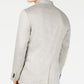Alfani Men's Blazer Linen Herringbone Two Button Jacket Brown Size X-Large