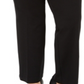 Kasper Women's Plus Size Pull-on Compression-Waist Pants Black Size 14w