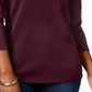 Karen Scott Women's Boat-Neck  Sweater Wine Size Small