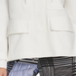 DKNY Women's Jacket  Button-Front Utility Ivory Size Large