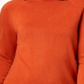 Karen Scott Women's Zip-Back Mock-Neck Sweater  Red Size 2XL