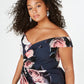 City Chic Women's Sweet Love Dress Black Size 18W
