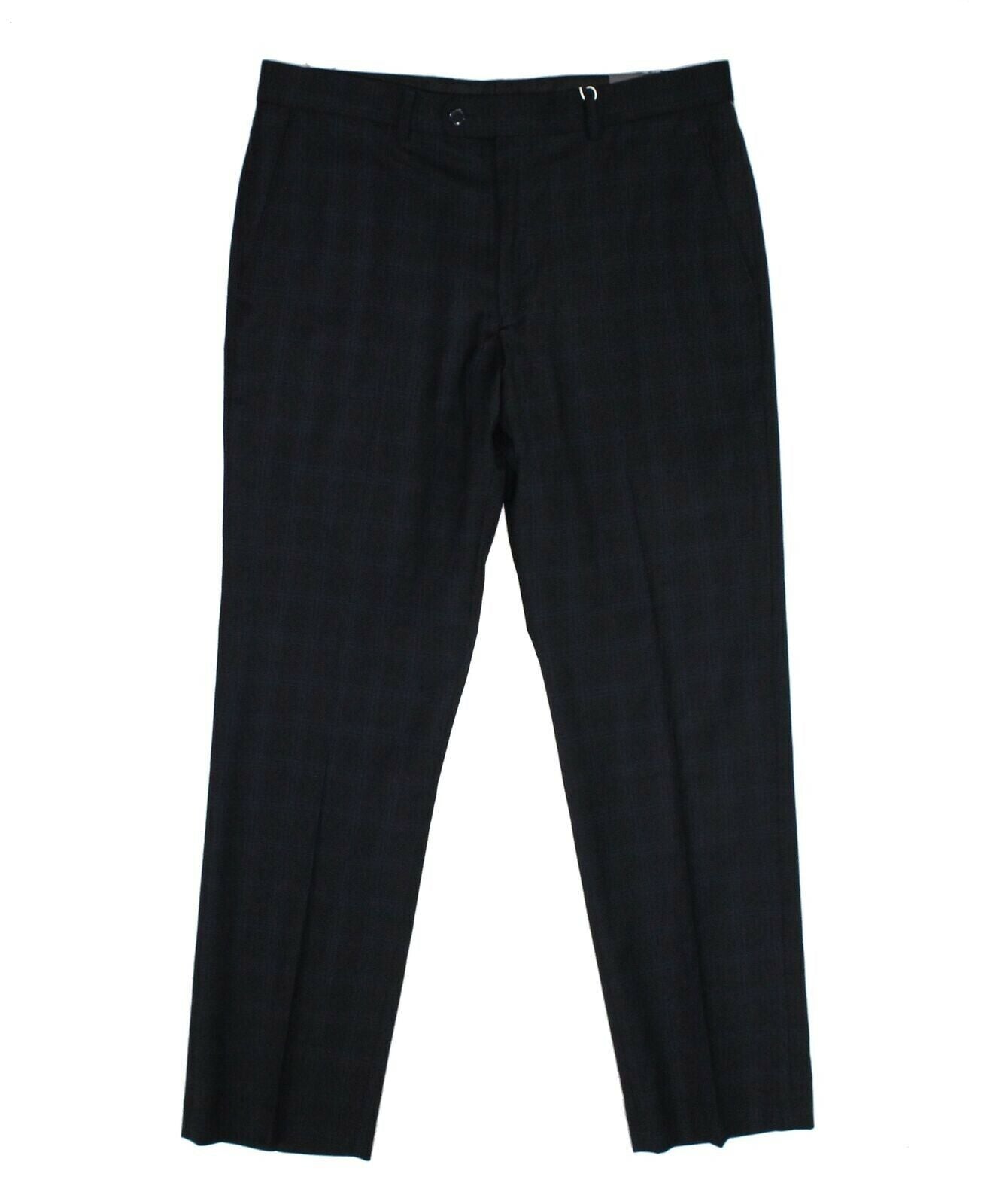 Vince Camuto Men's Stretch Printed Dress Pants Black Size 40X30