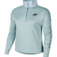 Nike Women's Air Half-Zip Running Top Green Size Small