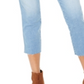 Style & Co Women's  Straight-Leg Cropped Denim Jeans  Blue Size 6
