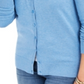 Charter Club Women's Long Sleeve Button Front Cardigan Blue Size Medium