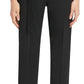 DKNY Women's High Waist Belted Stretch Dress Pants Black Size 16