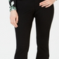 INC International Concepts Women's Double Ruffle Hem Ankle Jeans Black Size 2