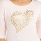 Thalia Sodi Women's Metallic Printed Top Pink Size XX-Large
