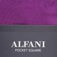 Alfani Men's Silk Twill Pocket Square Pink Size Regular