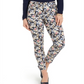 Charter Club Women's  Bristol Tummy-Control Printed Skinny Ankle Jeans  Blue Size 12