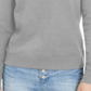 A|X Armani Exchange Women's Cotton Logo Graphic Sweatshirt Gray Size XS