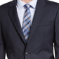 Hugo Men's Slim-Fit Navy Blue Stripe Suit Jacket Size 46