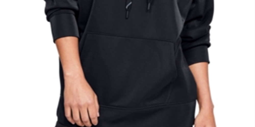 Under Armour Women's Fitness Running Sweatshirt Black Size Medium