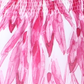 ALFANI Womens Pink Ruched Printed Kimono Sleeve Jewel Neck Top Petites Pink, Size Medium