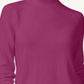 Karen Scott Women's Petite Mock-Neck Sweater - Raspberry Purple Size Petite M