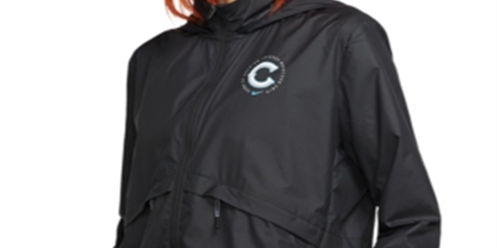 Nike Women's Essential Water Repellent Running Jacket Black Size Large