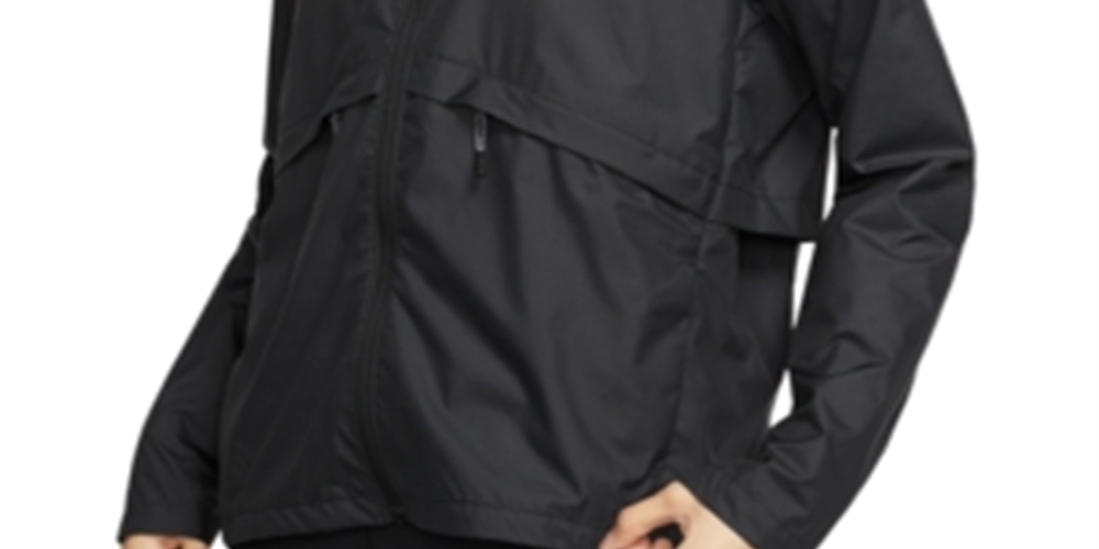 Nike Women's Essential Water Repellent Running Jacket Black Size Large