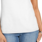 Karen Scott Women's Grommet Trim Tank Top White Size Small