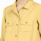 Charter Club Women's Utility Shirt Yellow Size Medium