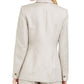 Calvin Klein Women's  Open Front Evening Blazer Jacket Beige Size 6