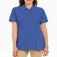 Karen Scott Women's Polo Shirt  Blue Size Medium