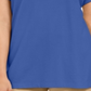 Karen Scott Women's Polo Shirt  Blue Size Medium