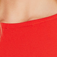 CeCe Women's Puffed-Sleeve Knit Top Red Size XS