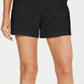 INC Women's Belted Pocketed High Waist Shorts  Black Size 4