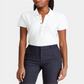 Ralph Lauren Women's Stretch Polo Shirt White Size Petite