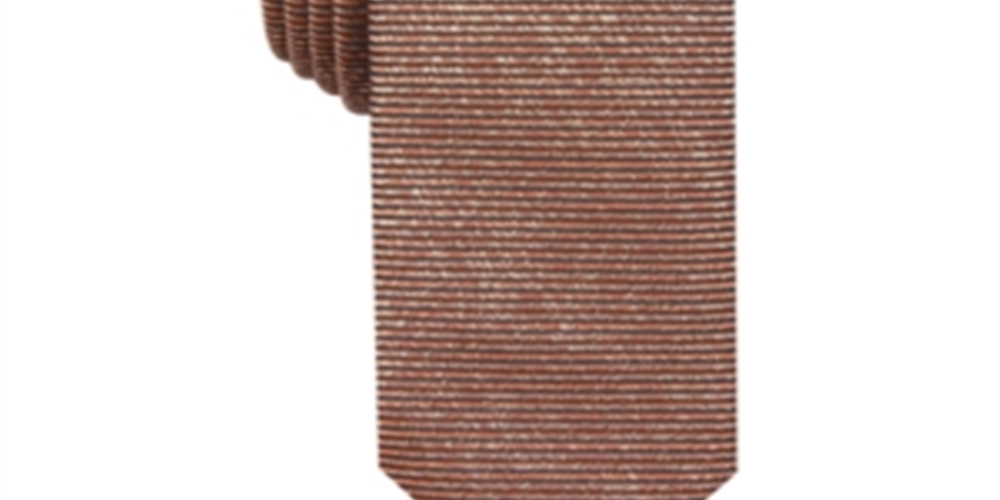 INC International Concepts Men's Solid Metallic Tie  Pink One Size
