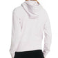 DKNY Women's  Sport Logo-Cuff Zip Hoodie Pink Size Large
