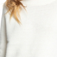 Roxy Juniors' Travel in Colors Sweater Snow White Size Small