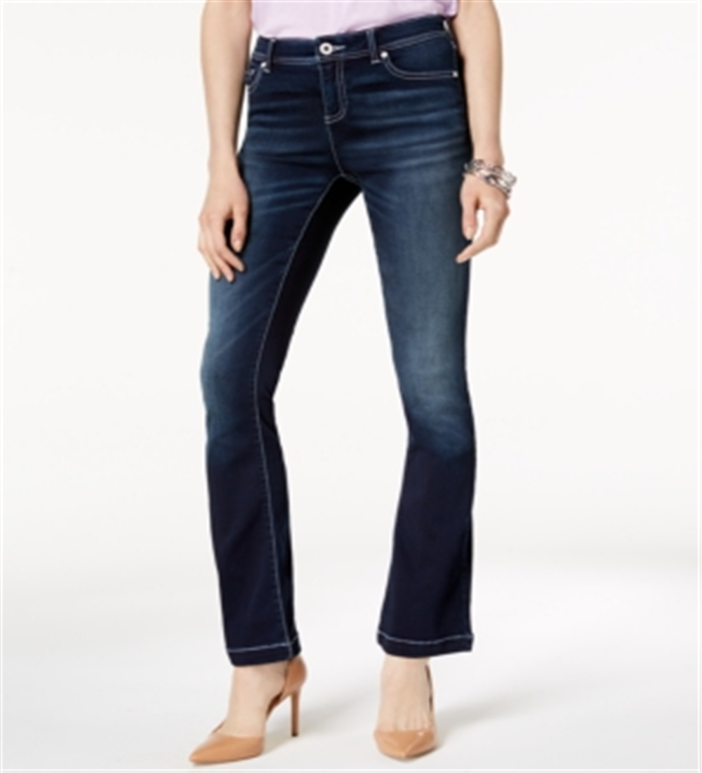 INC International Concepts Women's Bootcut Jeans Blue Size 2