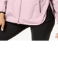Calvin Klein Women's Performance Hooded Cross Back Jacket Pink Size Small