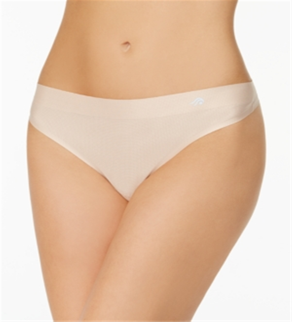 Ideology Women's  Intimates Beige Everyday Thong Chai  Brown Size Small