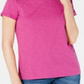 Maison Jules Women's  High-Low T-Shirt   Aster Purple Size Medium