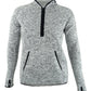 Ideology Women's Quarter-Zip Hoodie Sweater  White Size Medium