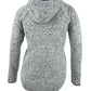 Ideology Women's Quarter-Zip Hoodie Sweater  White Size Medium