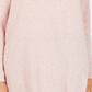 Karen Scott Women's Petite Curved-Hem Tunic Sweater  - Tea Rose Neps  Size Petite M