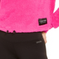 Calvin Klein Women's Performance Fleece Quarter-Zip Top - Hot Magenta Pink Size Medium