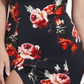 Guess Women's Luisa Off-the-Shoulder Dress Black Multi Size XS