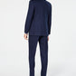 Marc New York Men's Modern Fit Plaid Suit Blue Size 39