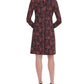 TOMMY HILFIGER Women's  Long Sleeve Above the Knee Dress Black Size 8