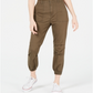 Tinseltown Junior's Slim Utility Cargo Pants Green Size 7