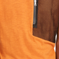 INC Men's V Neck Short Sleeve End Note Orange Size Medium