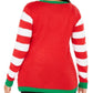 Planet Gold Women's Trendy Plus Embellished Holiday Penguins Sweater Red Size 2X
