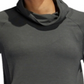 ADIDAS Women's  Long Sleeve Cowl Neck Sweater Gray Size Large