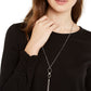 Byer Women's Layered & Necklace Polyester Lace Rayon Hem Top Black Size Small